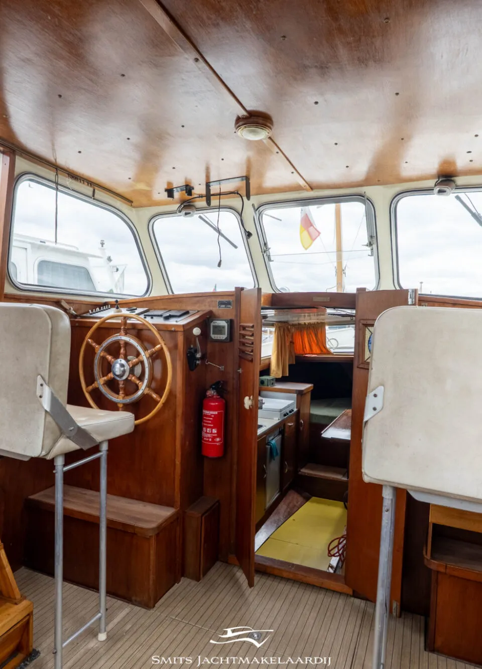 Oostvaarder 9.50 OK/AK 1983 – Stalen kajuitboot met lage doorvaart - Foto 3