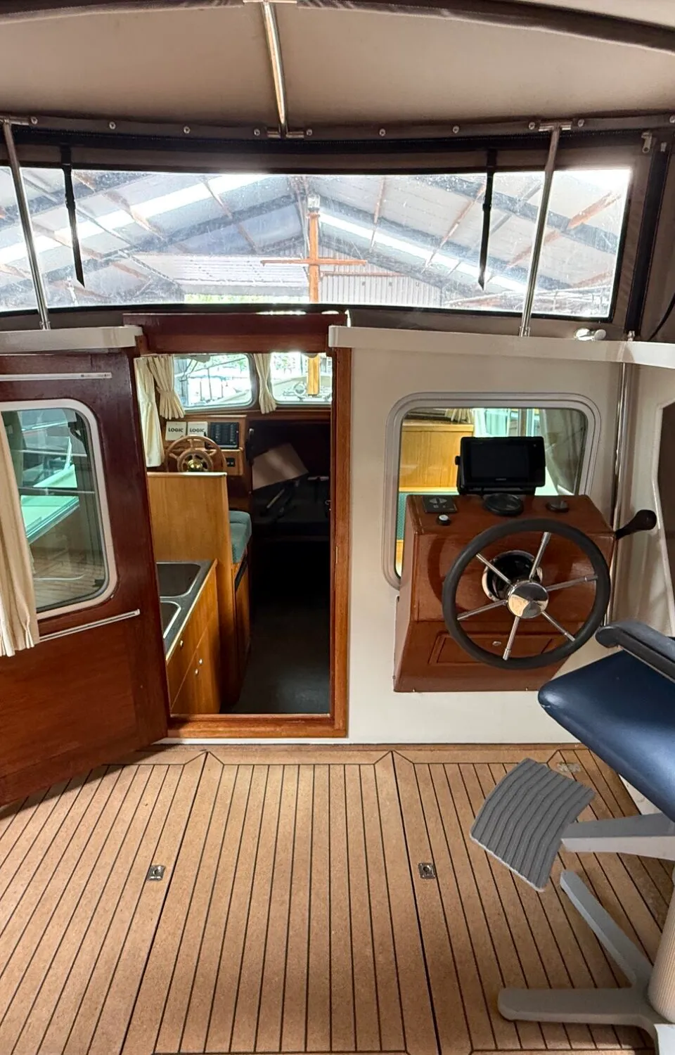 Barkas 8.30 OK 2007 – Teakhouten luxe met boegschroef - Foto 2