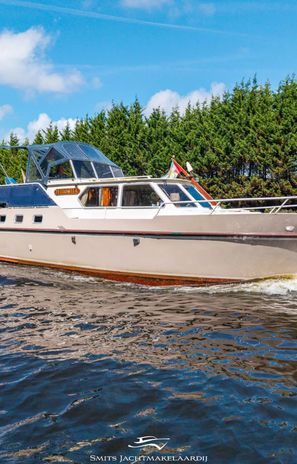 Beachcraft 10.50 AK Cabrio 1982 – mahonie interieur, vaarklaar - Foto 1