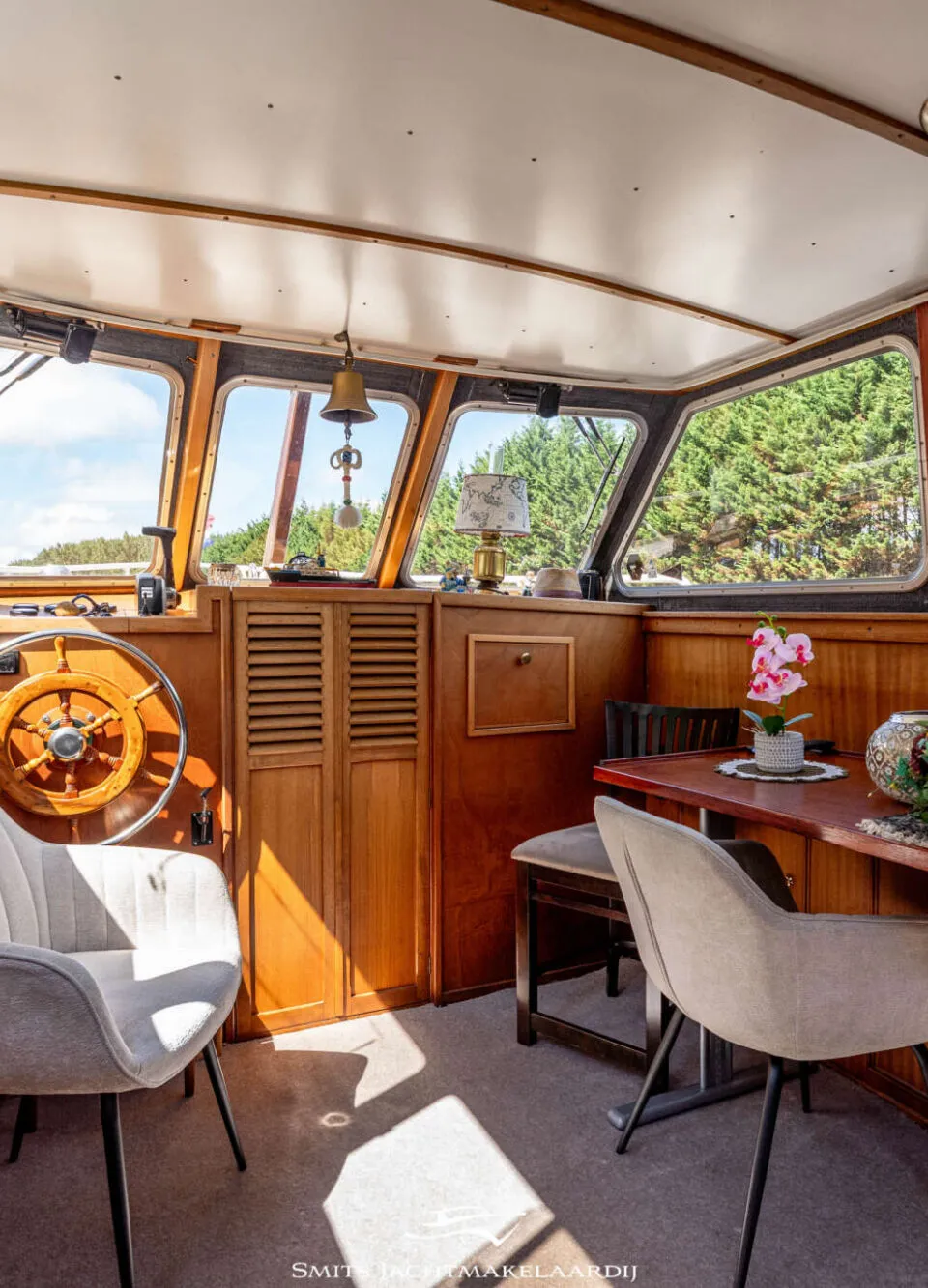 Beachcraft 10.50 AK Cabrio 1982 – mahonie interieur, vaarklaar - Foto 3