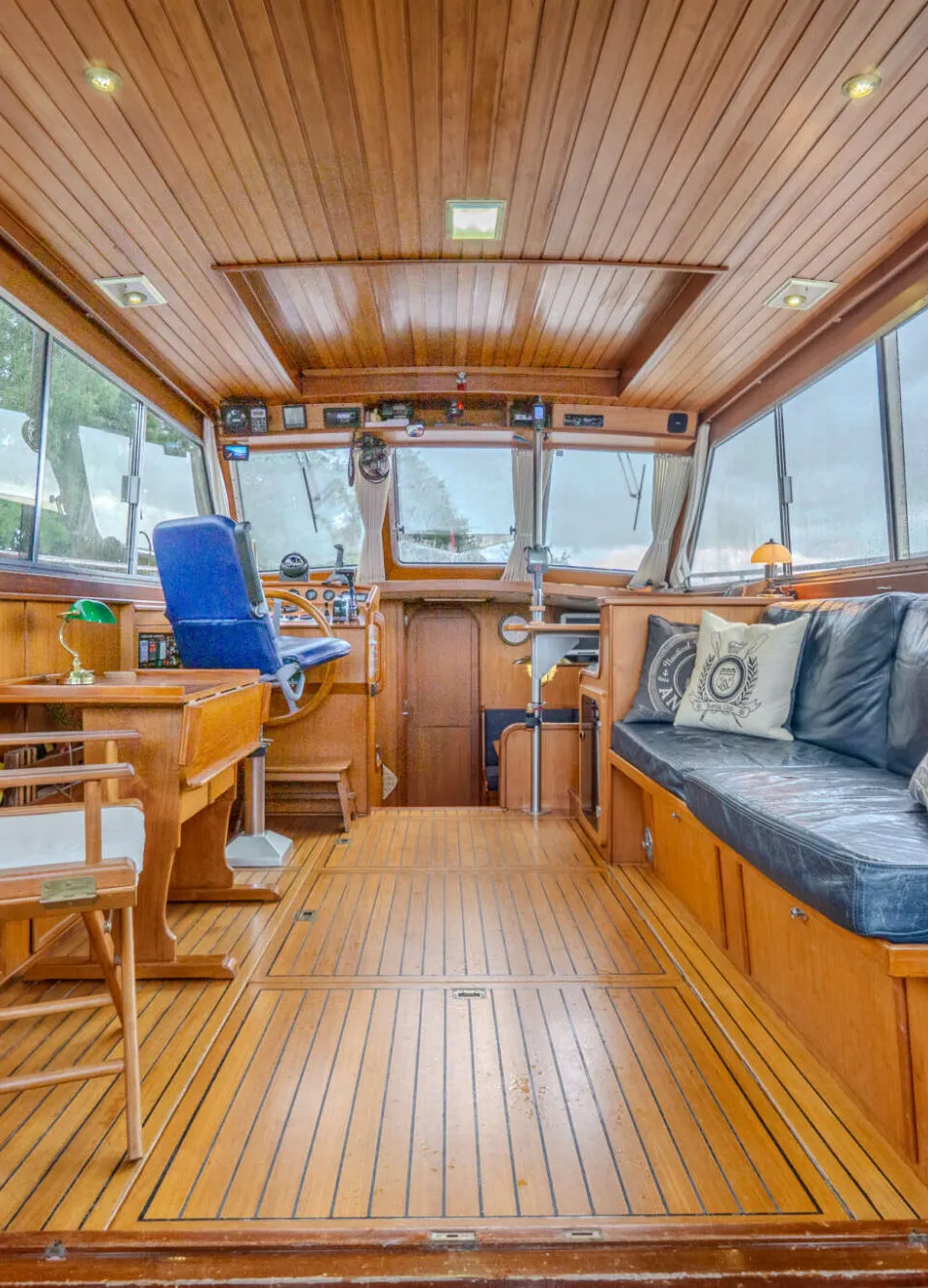 De Schiffart Poolster 12.50 OK AK 1990 – stalen kajuitboot - Foto 3