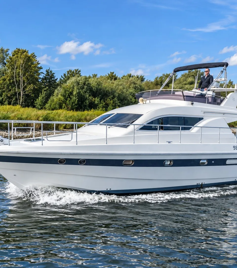 Mochi Craft 43 Flybridge 1995 – sportboot met flybridge - Foto 1