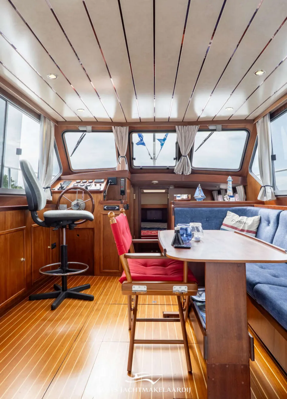Bach Yacht 35 OK 2005 – stalen kruiser met lage doorvaart - Foto 2
