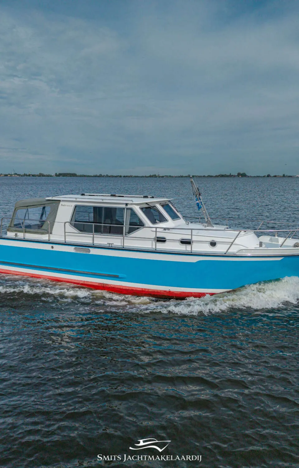 Bach Yacht 35 OK 2005 – stalen kruiser met lage doorvaart - Foto 1