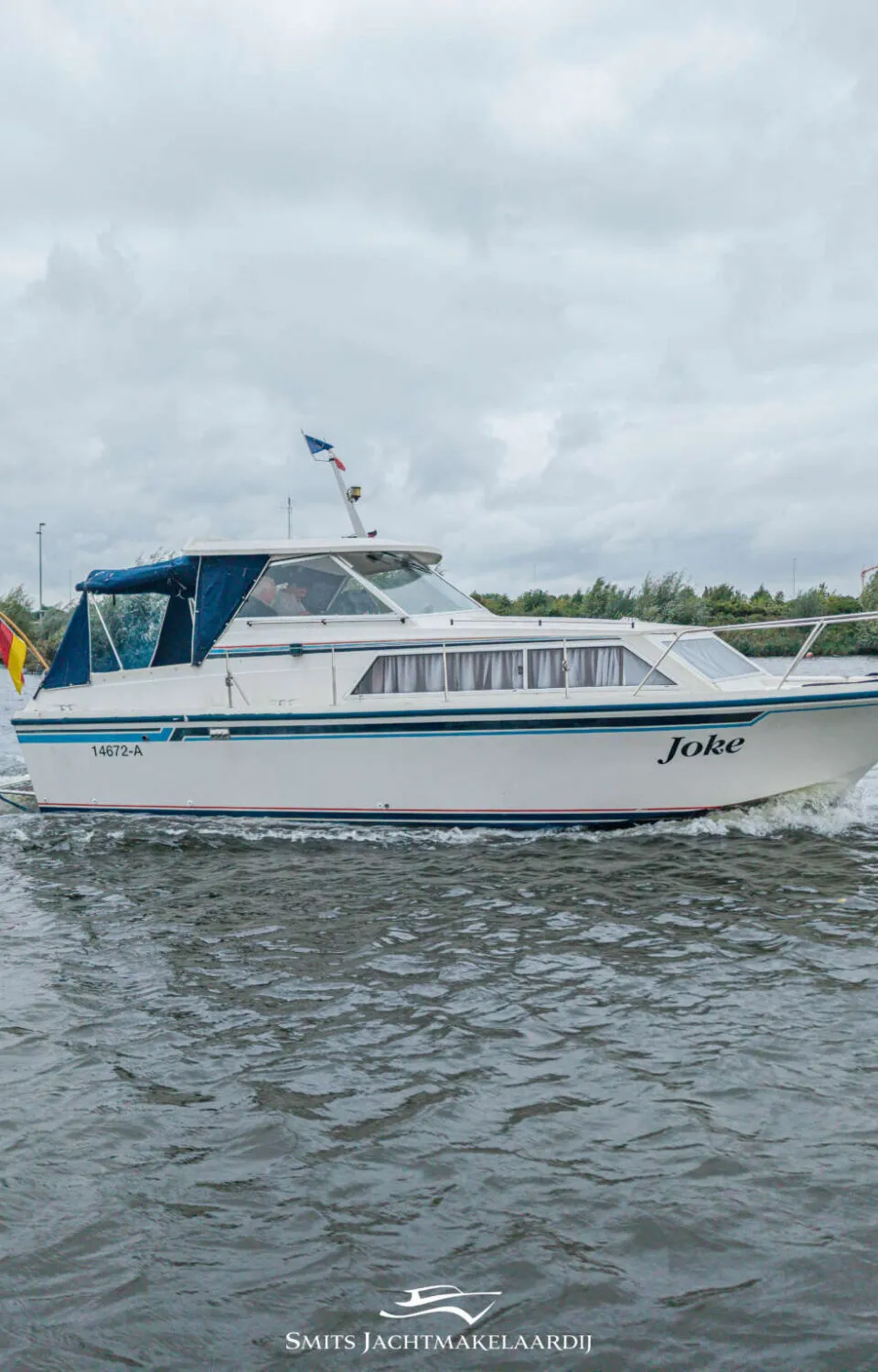 Polaris Manta 8.60 HT 1988 – Ruime Motorboot met Boegschroef - Foto 1