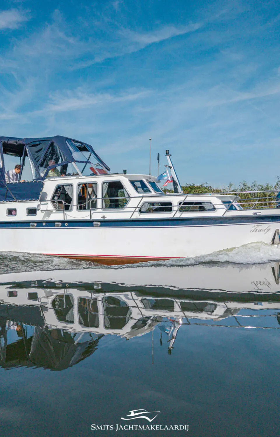 Proficiat Kruiser 10.00 AK (1988) – stalen kajuitboot - Foto 1