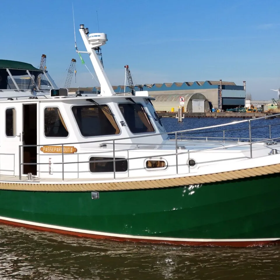 Bruijs Vlet 12.70 AK 1998 – Mahonie interieur, refit 2010 - Foto 1