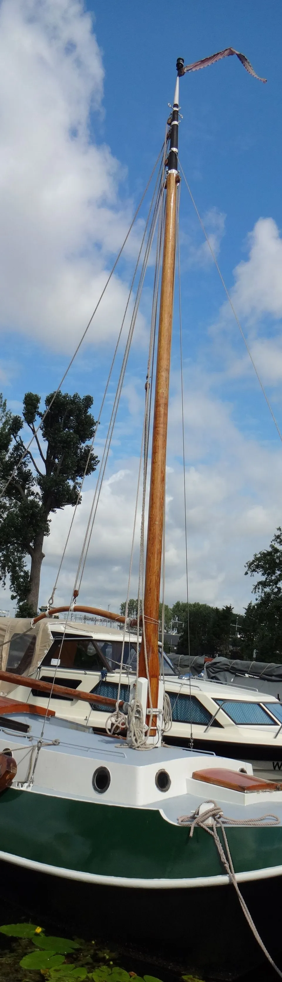 Zeeschouw 8.00 1978 – Handzaam platbodem zeilschip - Foto 2