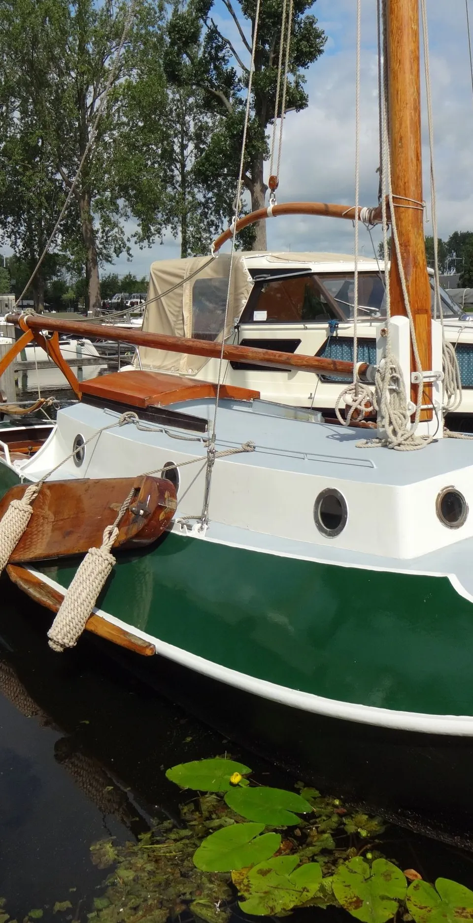 Zeeschouw 8.00 1978 – Handzaam platbodem zeilschip - Foto 3