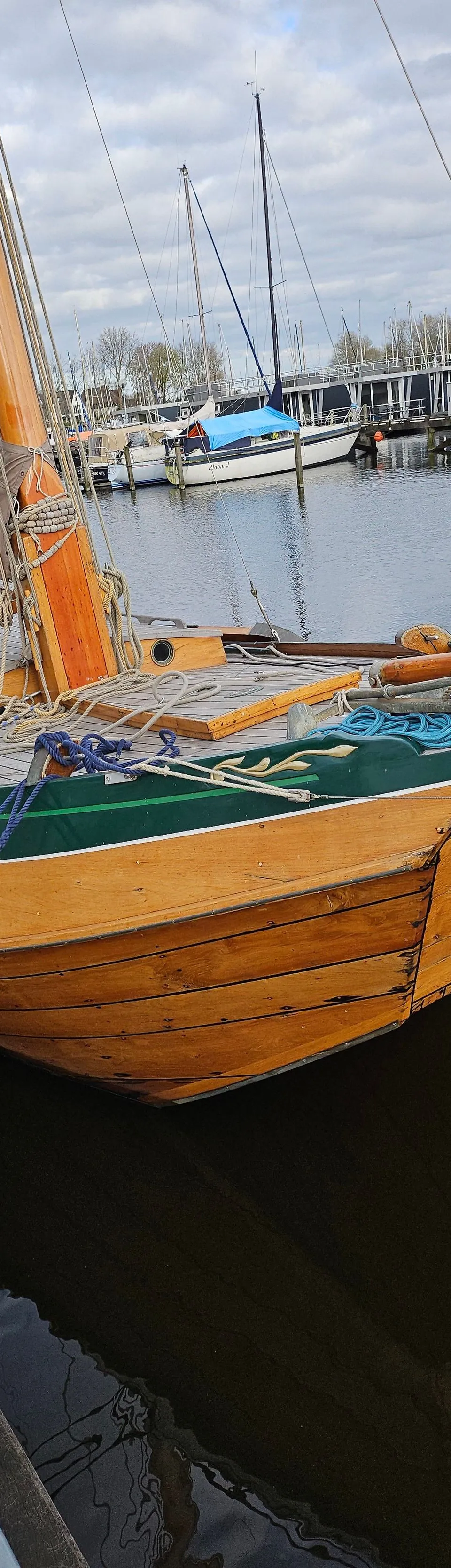 Van Der Meulen Zeeschouw 900 (1974) – houten classic met open vooronder - Foto 2