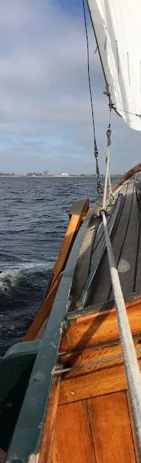 Van Der Meulen Zeeschouw 900 (1974) – houten classic met open vooronder - Foto 10