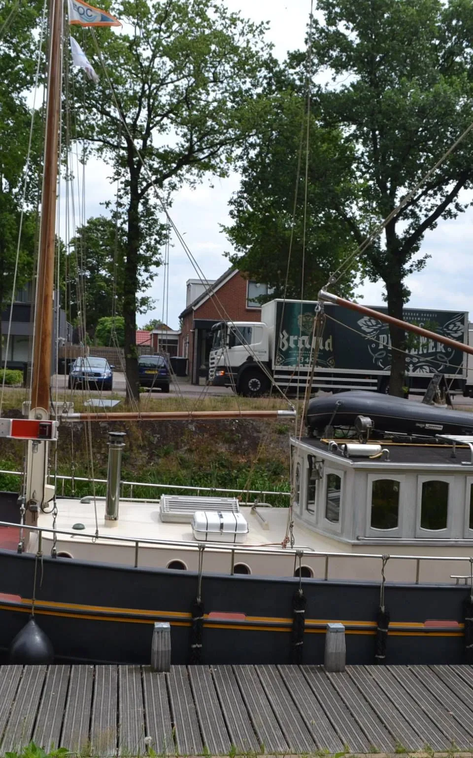 Bronsveen Januskotter 2006 – stalen zeilkotter met stabilisatie - Foto 3