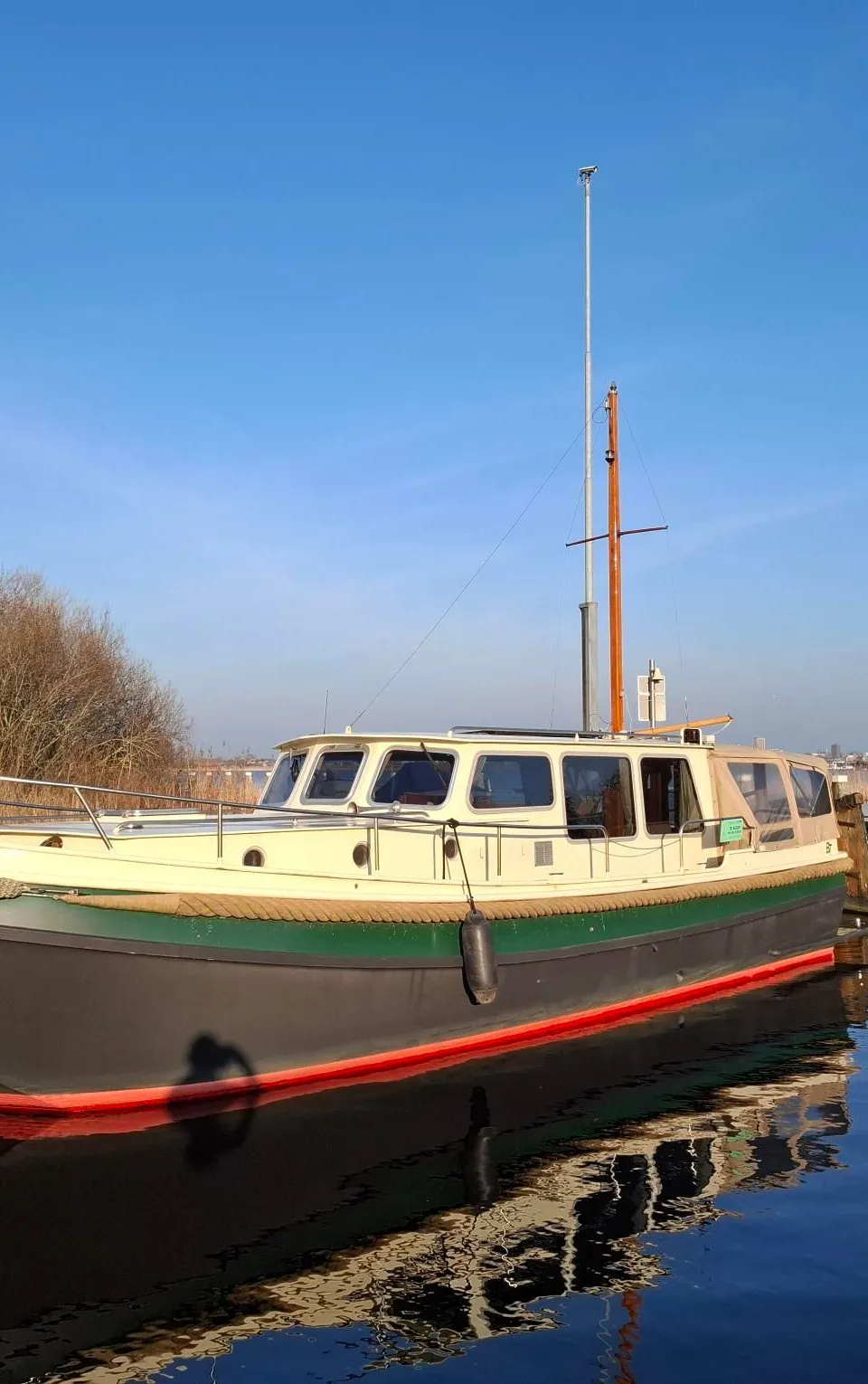 Tukkervlet 11.00 1986 – Stalen motorboot met open indeling - Foto 1