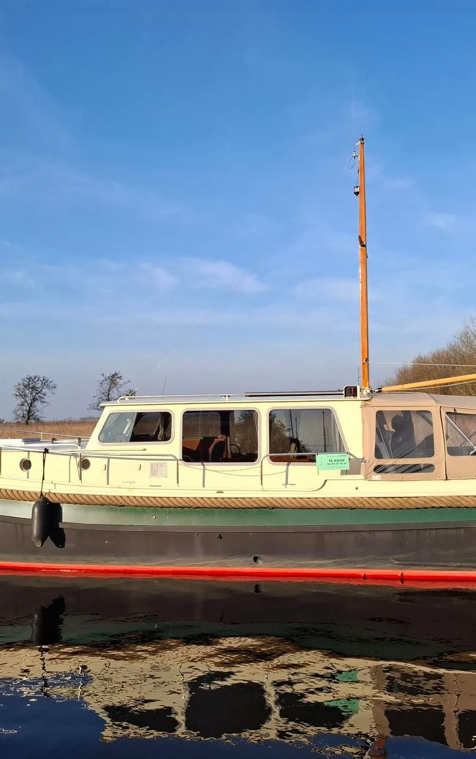 Tukkervlet 11.00 1986 – Stalen motorboot met open indeling - Foto 2