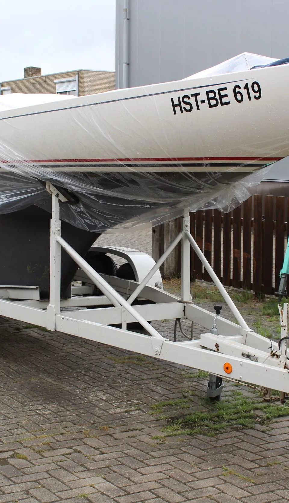 Draak 870 1995 – Wedstrijdboot met wegtrailer - Foto 1