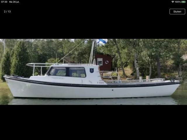 Finse Loodsboot 9.80 1978 – Loyds zeewaardig motorjacht - Foto 3