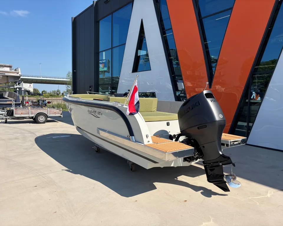 Clever 65s Tender 2026 – Voorraadboot met Suzuki 150 pk - Foto 3