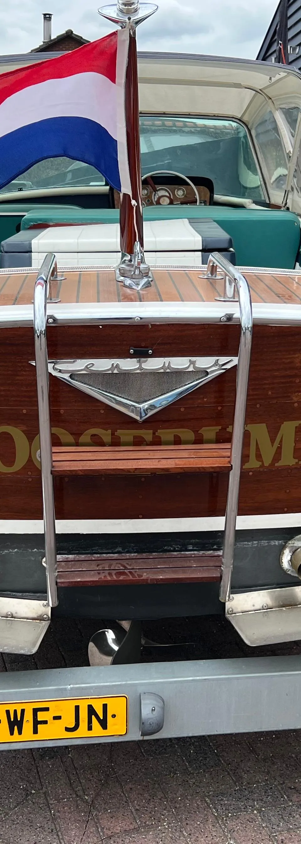 Century Coronado 1964 – 480 pk mahoniehout runabout - Foto 3