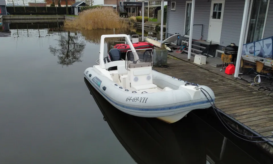 Capelli Tempest 625 2003 – snelle RIB met 225pk Evinrude - Foto 1