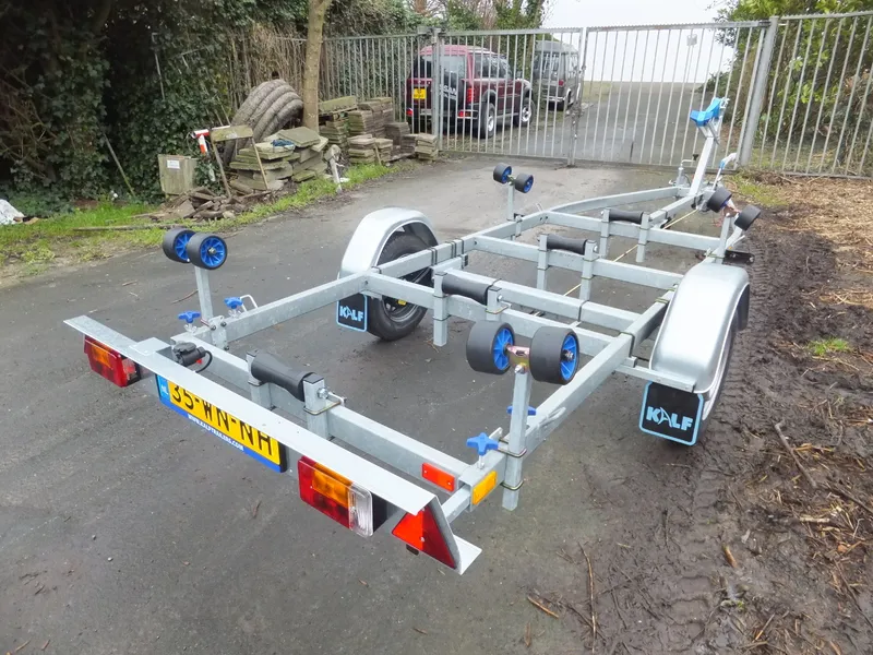Kalf 1050 Boottrailer – 750 kg laadvermogen, geremd - Foto 2