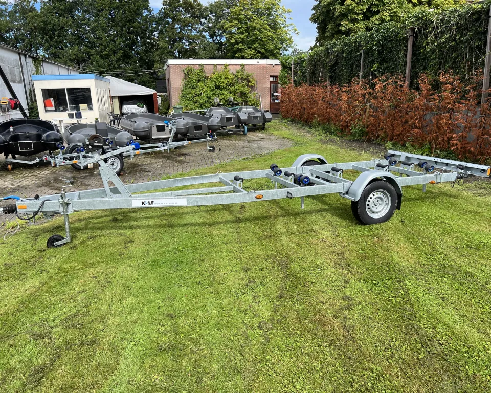 Kalf 1500-62 trailer 2021 – geremd, 1130 kg laadvermogen - Foto 1