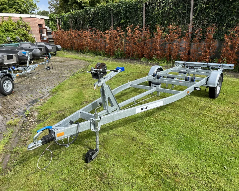 Kalf 1500-62 trailer 2021 – geremd, 1130 kg laadvermogen - Foto 2