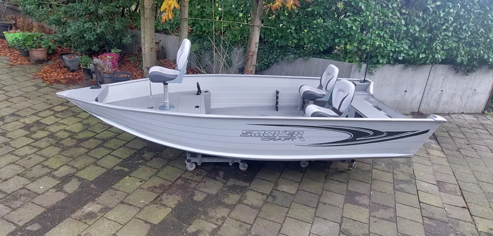 Smokercraft Patriot 16 DLX – aluminium visboot 5m - Foto 3