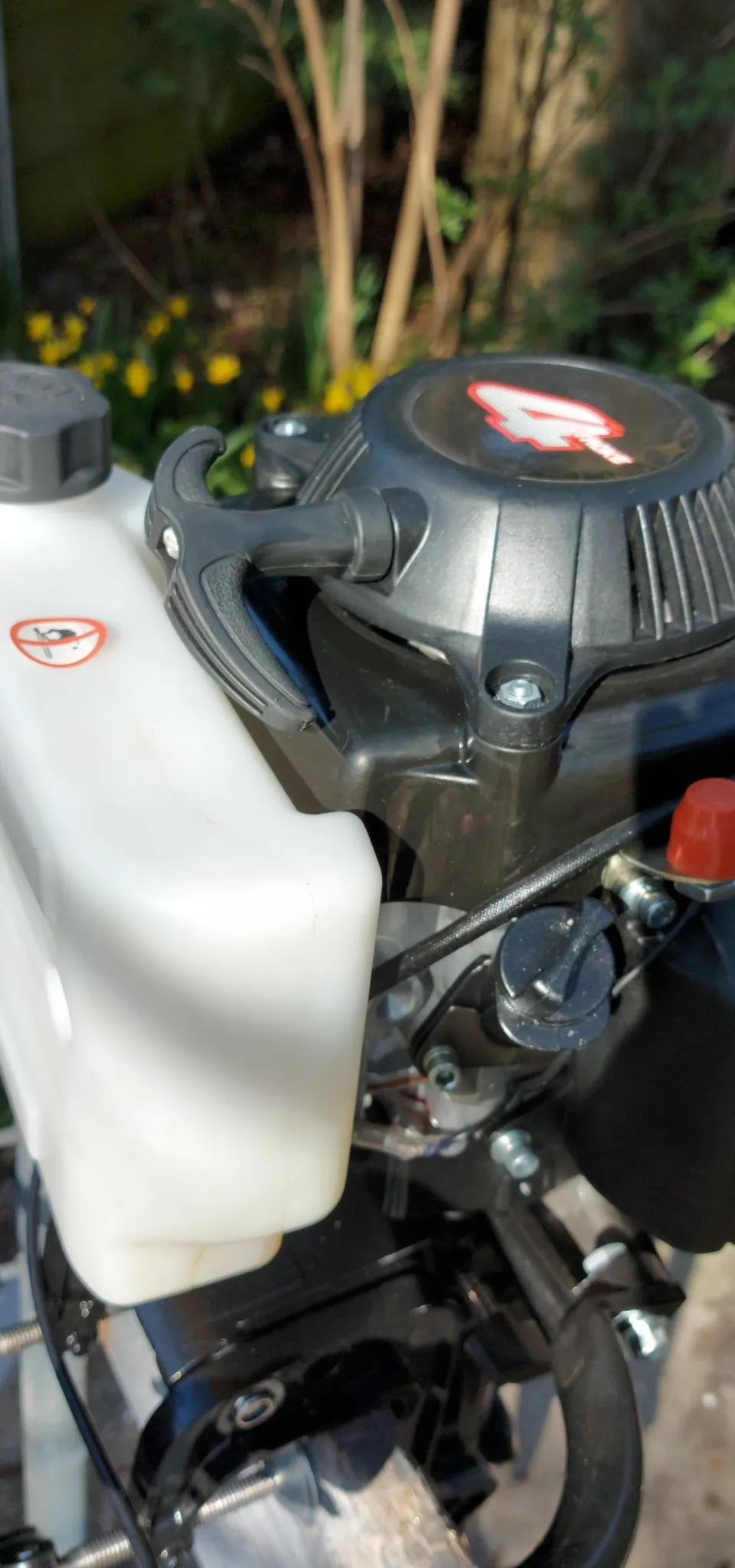 Tomking 4pk 4-takt buitenboordmotor – Handstart met knuppel - Foto 1