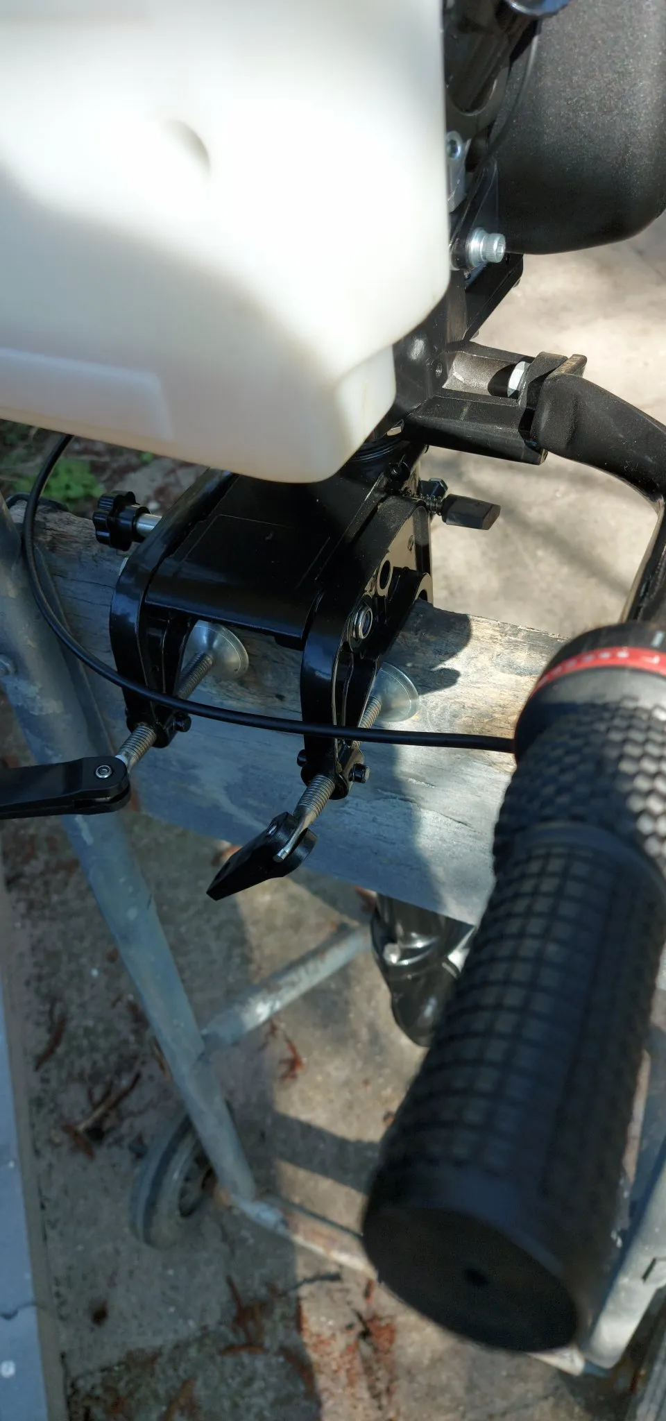 Tomking 4pk 4-takt buitenboordmotor – Handstart met knuppel - Foto 2