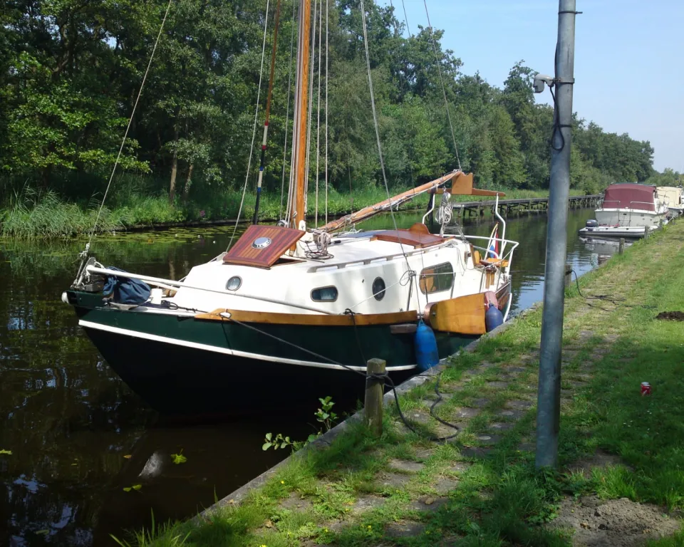 Baarda Zee Grundel 1979 – Platbodem met boegschroef - Foto 1