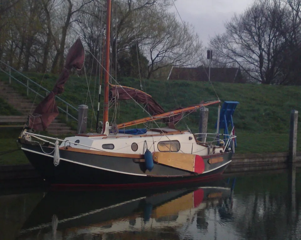 Baarda Zee Grundel 1979 – Platbodem met boegschroef - Foto 2