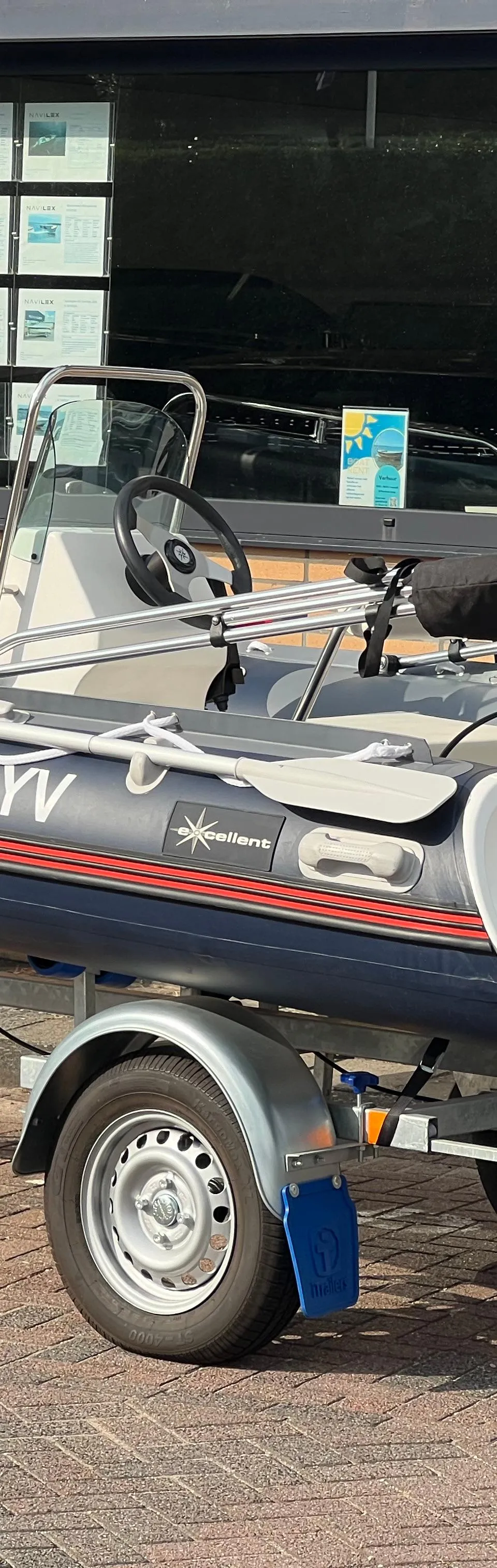 Excellent Rib 350 (2013) – compact vaarklaar met trailer - Foto 2