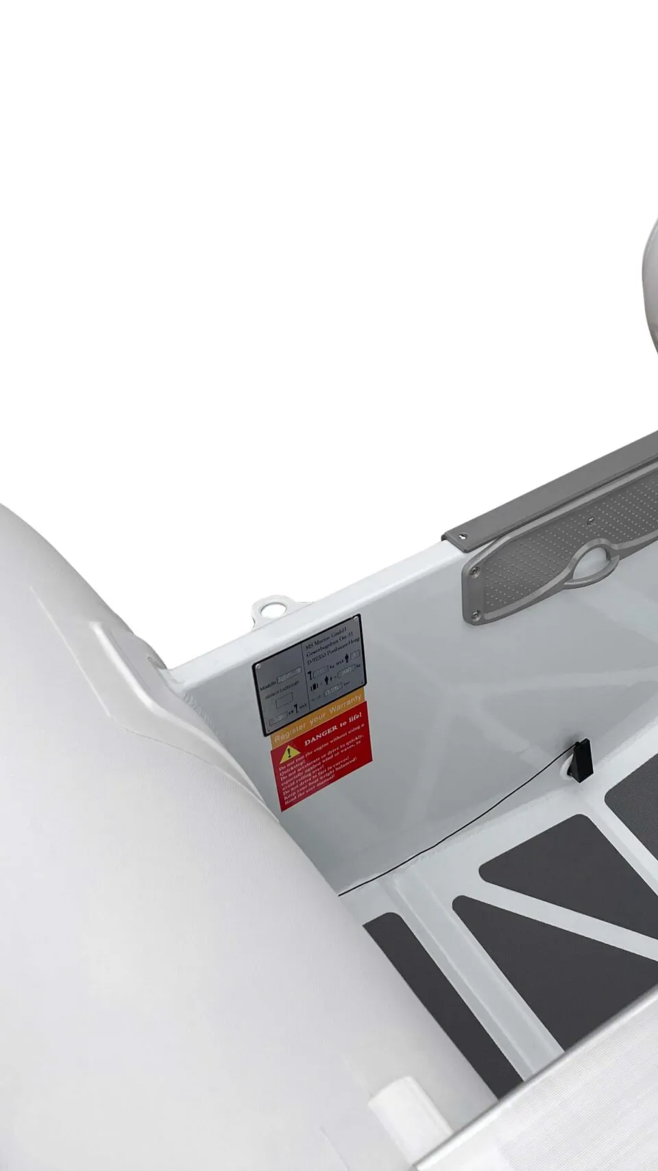Zar Mini RIB 2025 – Lichte aluminium tender met V-bodem - Foto 2
