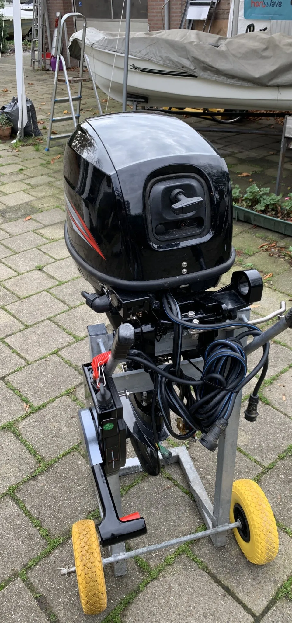 Hidea 15pk 4-takt 2021 – langstaart met elektrische start - Foto 2
