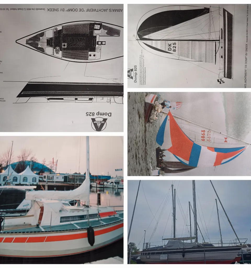 Dompkruiser 27 ft 1980 – zeilboot met rolgenua - Foto 1