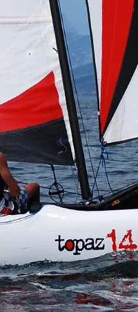 Topper Cat 14 2024 – Giekloze catamaran voor 3 personen - Foto 1