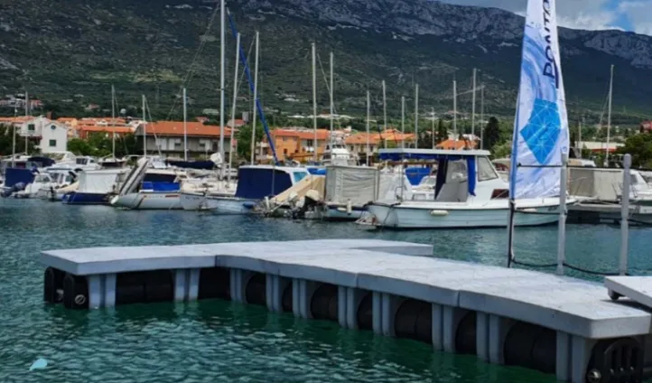 Roto Nautica PE Steigers en werkvlotten – Drijvend platform 3,6m - Foto 1