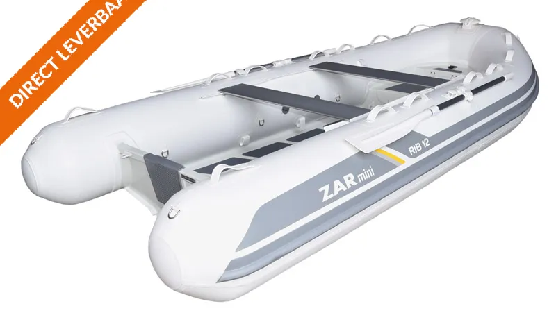 ZAR mini 12 DL 2023 – Veelzijdige V-bodem rubberboot - Foto 1