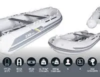 ZAR mini 12 DL 2023 – Veelzijdige V-bodem rubberboot - Foto 7
