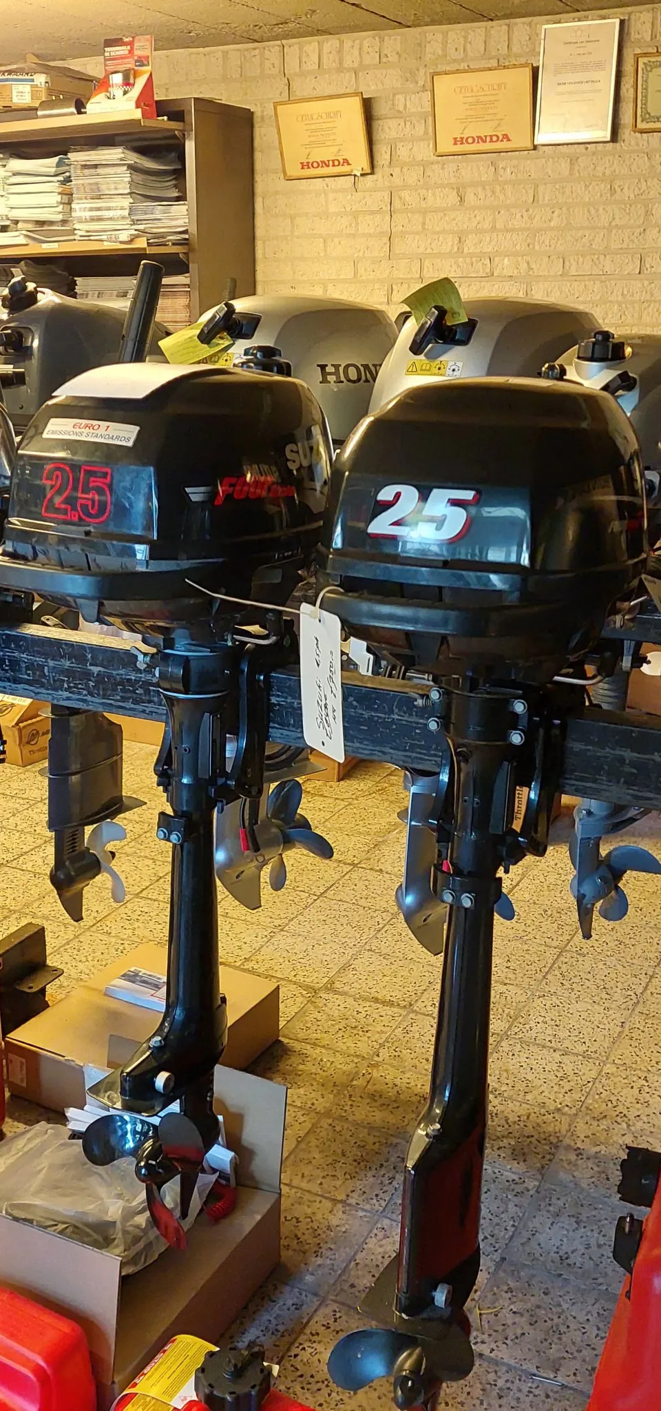 Buitenboordmotoren 2,3-30 pk – vanaf €495 - Foto 1