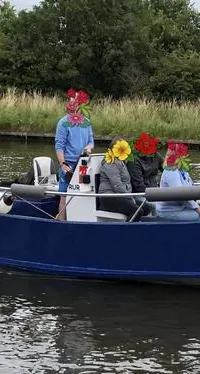 Multifunctionele Aluminium 6.75m 2016 – Visboot met 100pk Yamaha - Foto 1