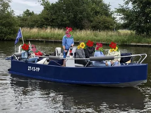 Multifunctionele Aluminium 6.75m 2016 – Visboot met 100pk Yamaha - Foto 1