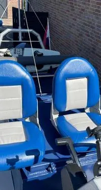 Multifunctionele Aluminium 6.75m 2016 – Visboot met 100pk Yamaha - Foto 2