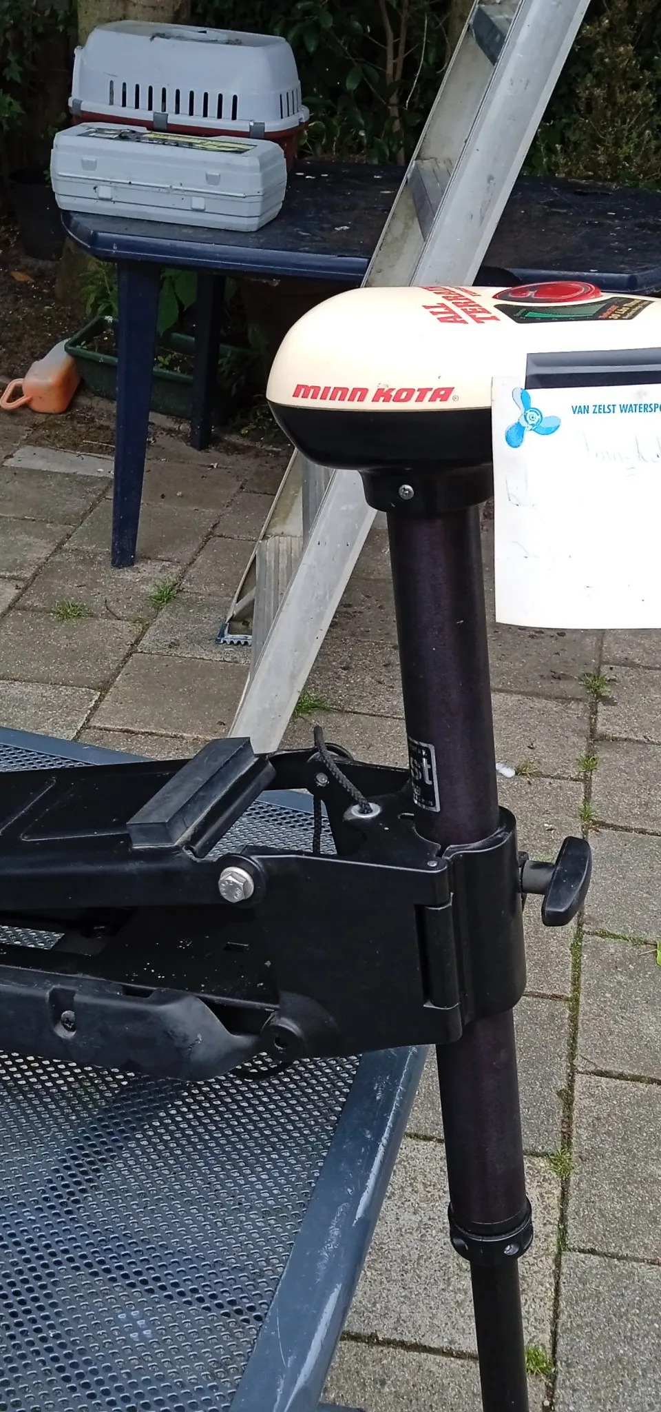 Minn Kota boegmotor 30 Lbs – nieuw overjarig met afstandsbediening - Foto 3