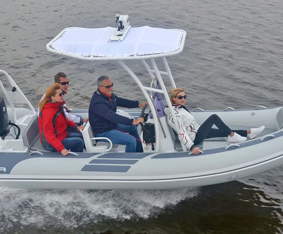 Gala Atlantis A500L 2025 – aluminium RIB met V-bodem - Foto 3