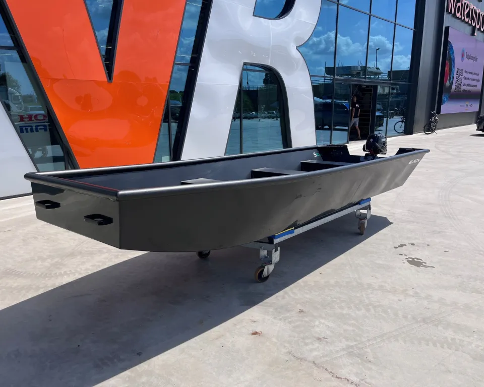Black work boats Black Jon 500 2024 – Praktische aluminium werkboot - Foto 2