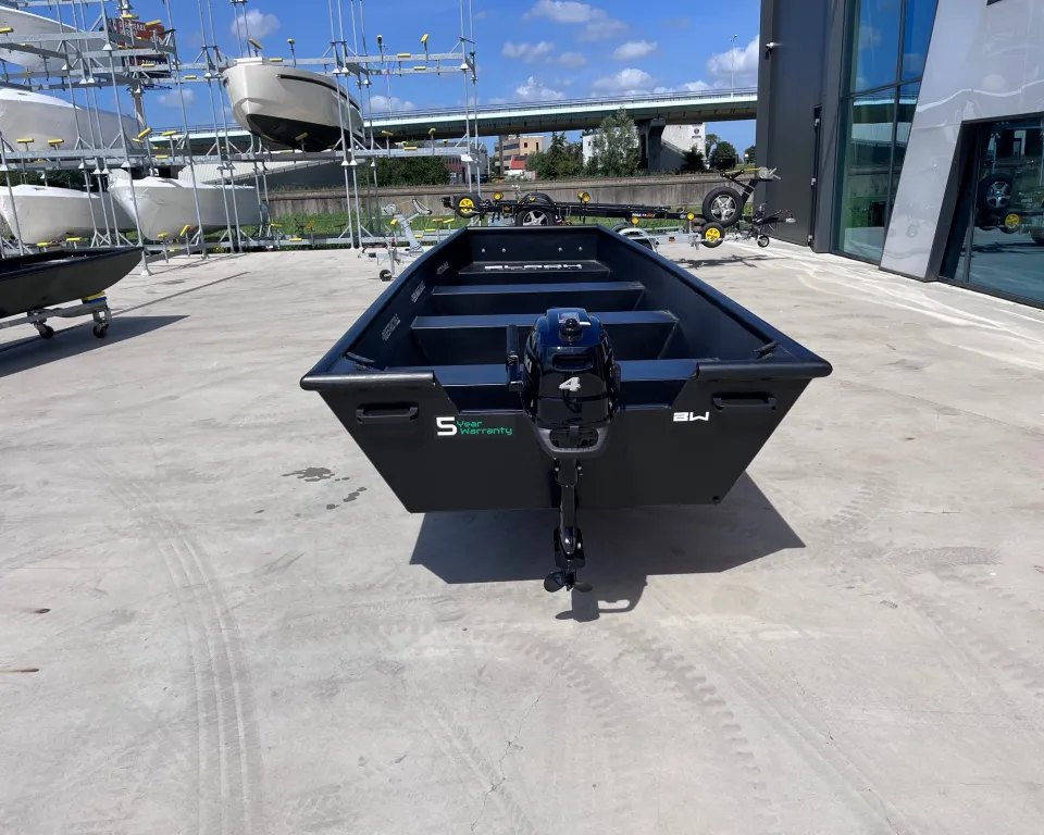 Black work boats Black Jon 500 2024 – Praktische aluminium werkboot - Foto 3