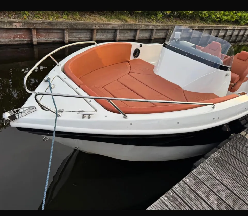 King 550 open Consoleboot – Honda 100 PK – compleet en direct vaarklaar - Foto 1