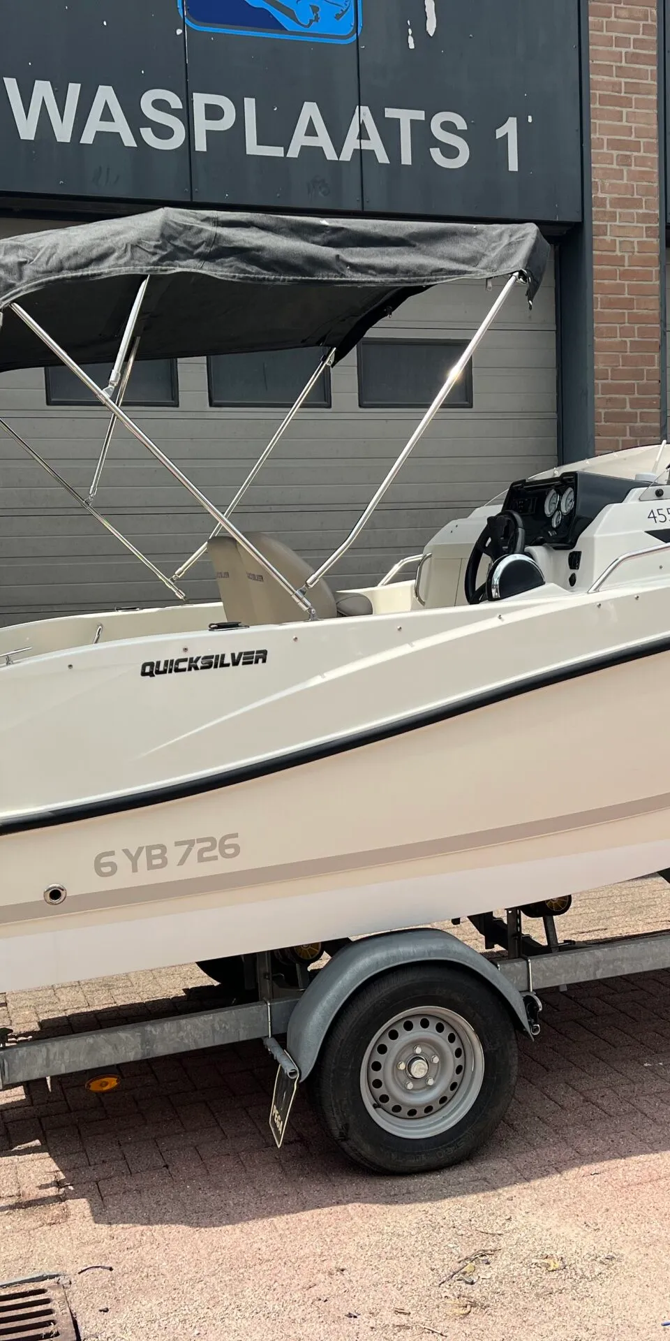 Quicksilver 455 Cabin – compacte cruiser met Mercury 50 PK - Foto 1