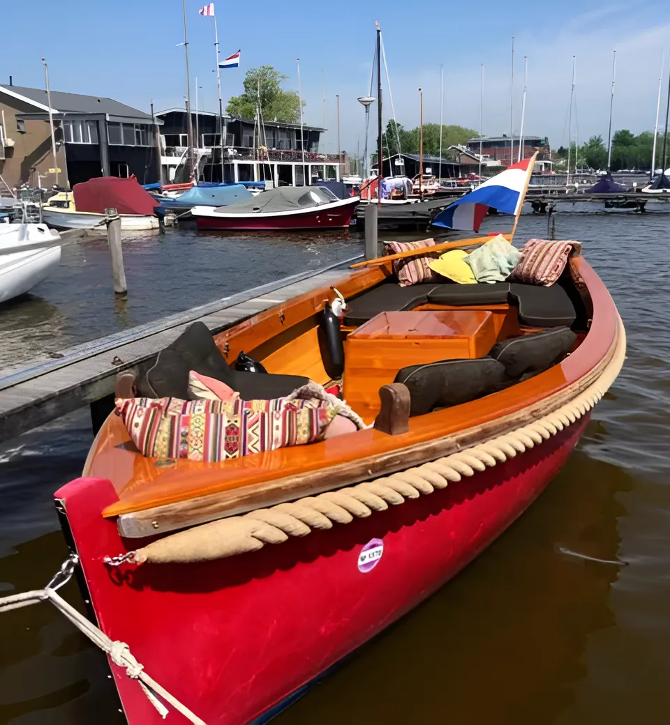 Houten sloep 7m – restauratieproject met potentie - Foto 1